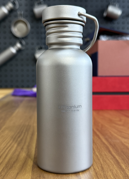 UTitanium Titanium Water Bottle (500Ml / 16.91Oz)