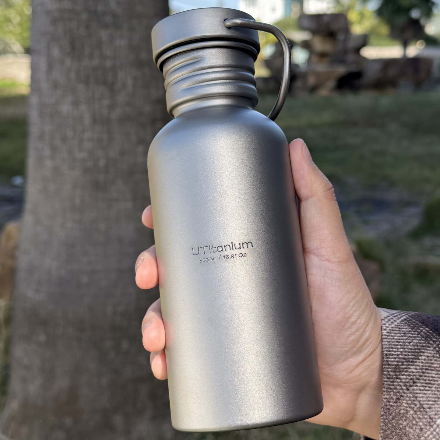 UTitanium Titanium Water Bottle (500Ml / 16.91Oz)